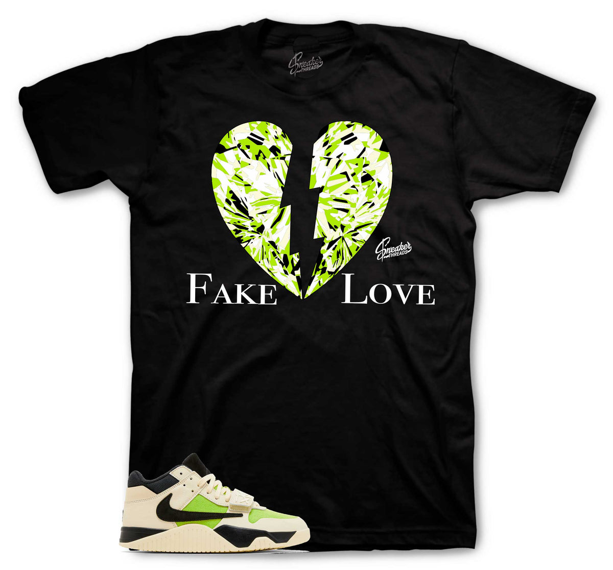 Jack TR CJ1 T-Rexx Bright Cactus Fake Love Shirt