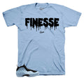 Foamposite Psychic Blue Finesse Shirt