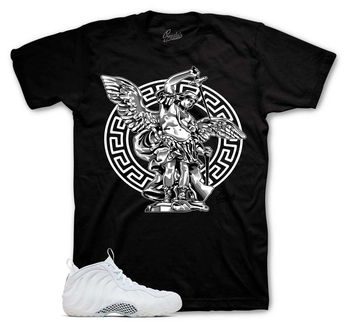 Foamposite Triple White Archangel Shirt