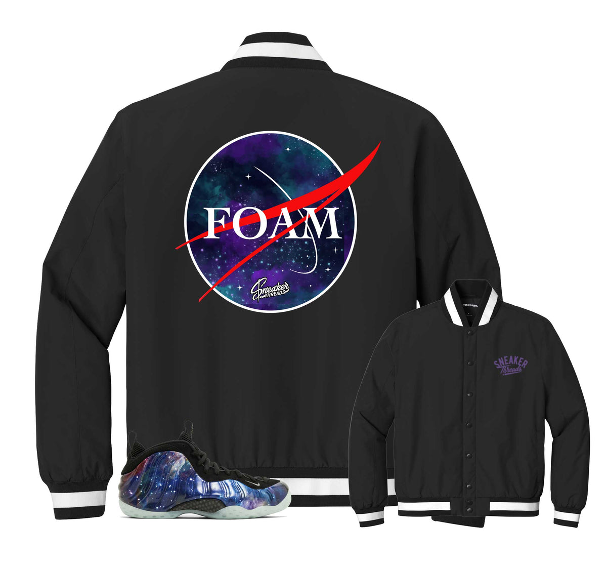Foamposite Galaxy Crest Insulated Jacket