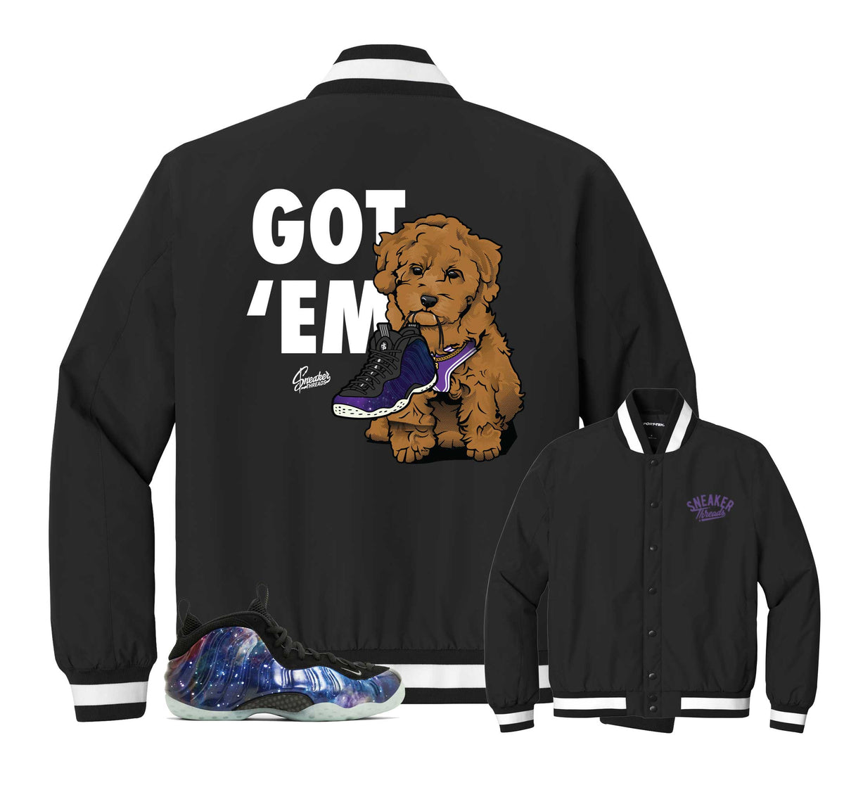Foamposite Galaxy Got Em Insulated Jacket
