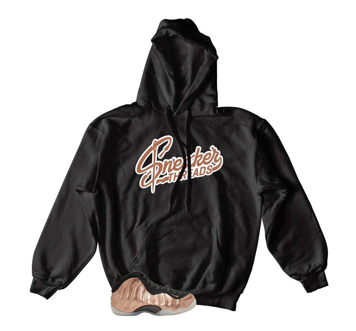 Foamposite Copper Sneaker Threads Hoody