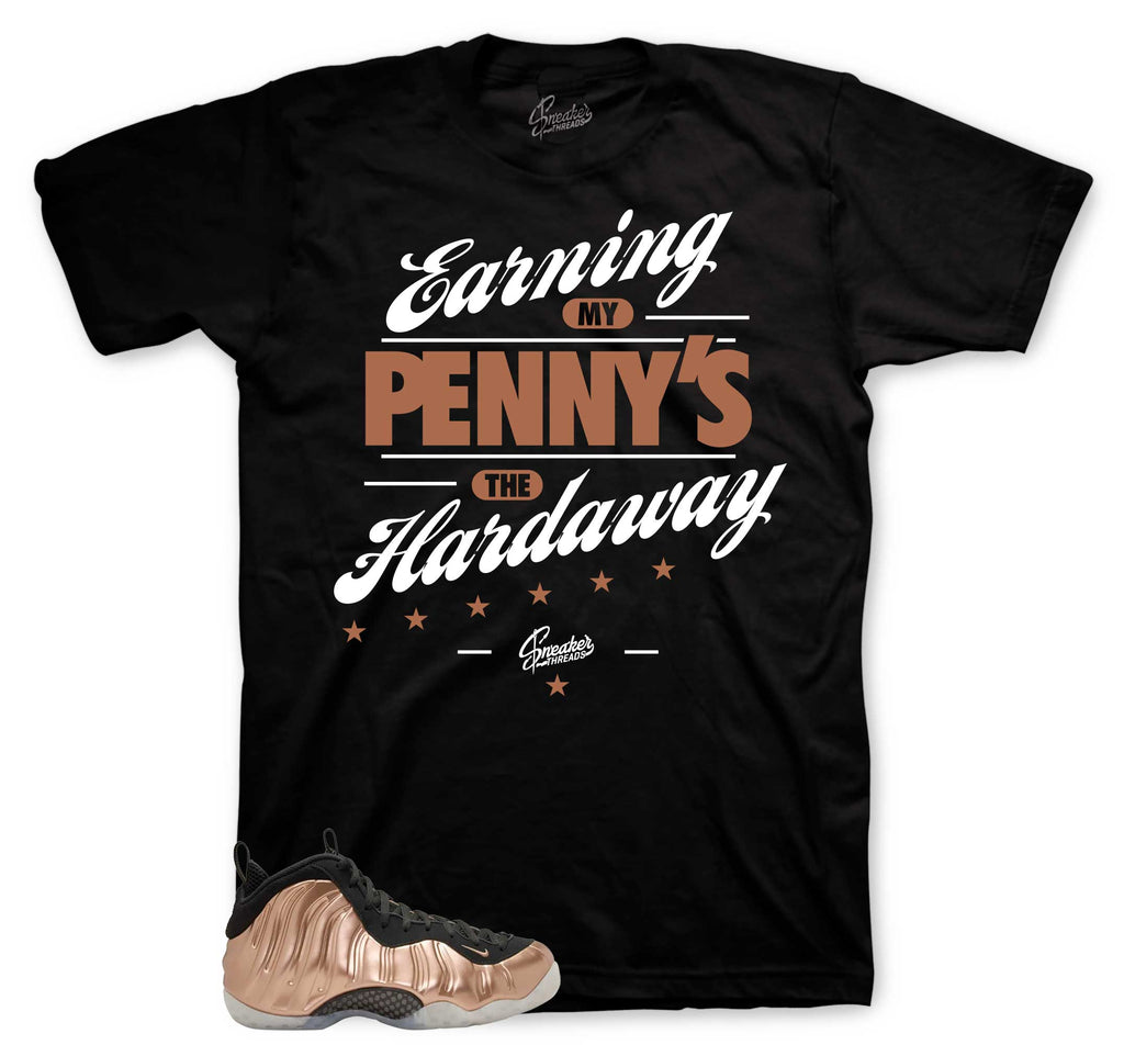 Foamposite Copper Earning Pennies Shirt