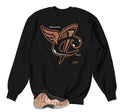 Foamposite Copper Heaven Cent Sweater