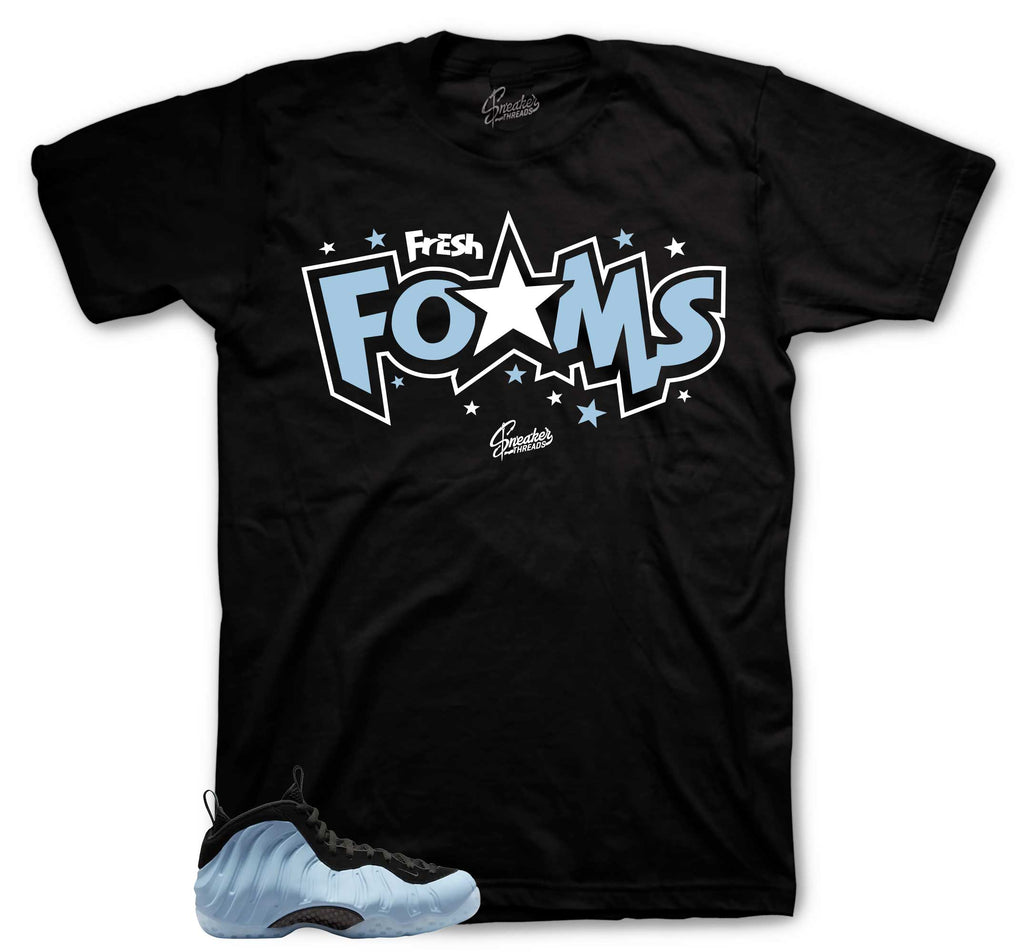 Foamposite Psychic Blue Fresh Foams Shirt