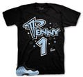 Foamposite Psychic Blue One Shirt
