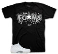 Foamposite Triple White Fresh Foams Shirt