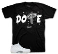 Foamposite Triple White Crest Shirt