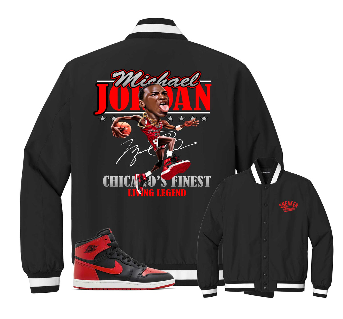 Retro 1 Bred Living Legend Insulated Jacket product image 1