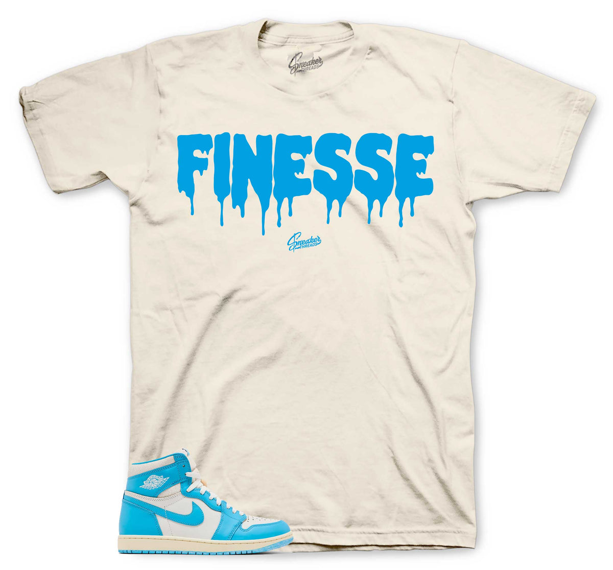 Retro 1 Reimagined UNC Finesse Shirt
