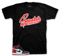 Retro 1 Ruby Sneaker Threads Shirt