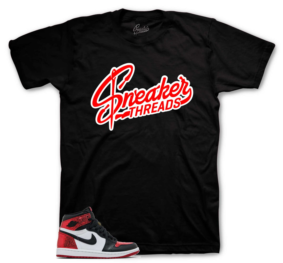 Retro 1 Ruby Sneaker Threads Shirt