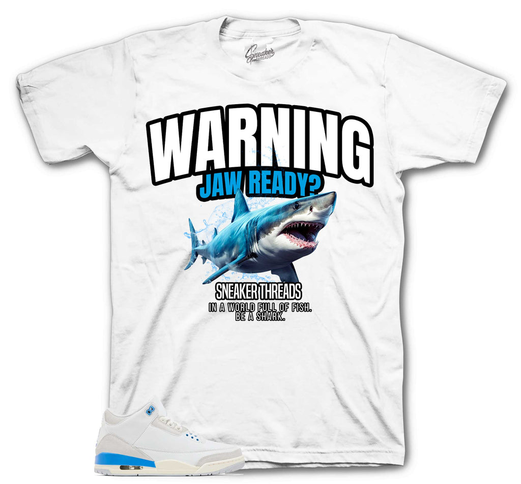 Retro 3 Lucky Shorts Warning Shirt