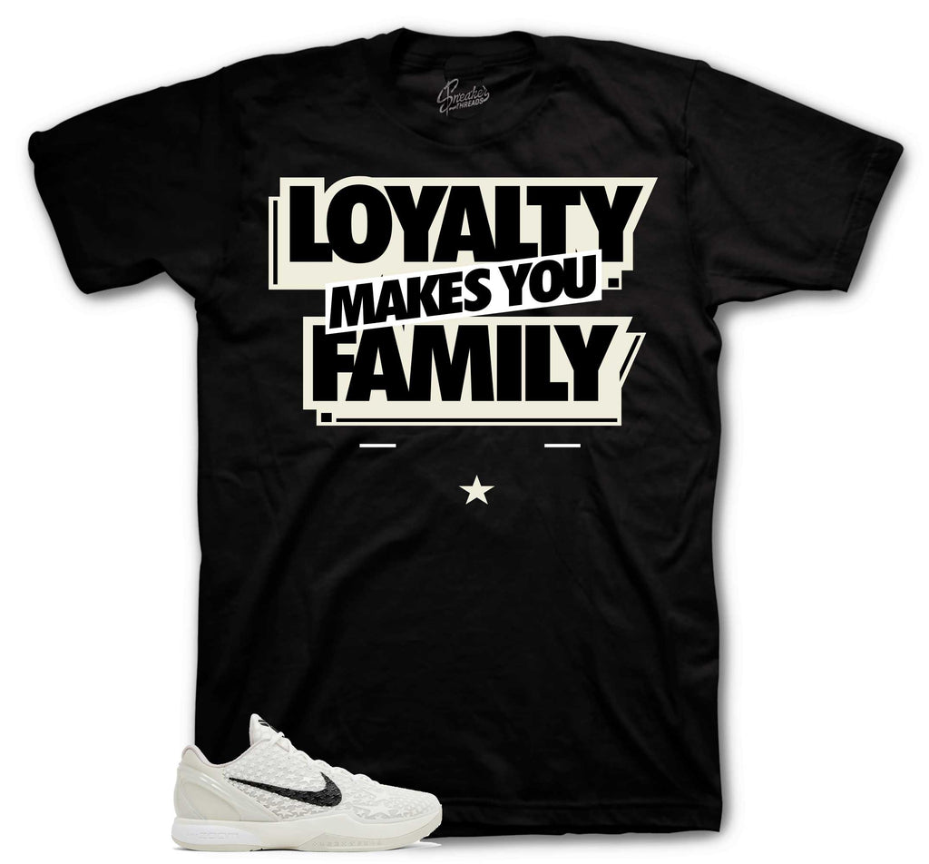 Protro 6 Sail All Star - Loyalty Makes You Family Shirt