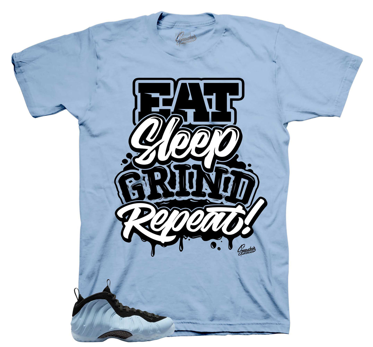 Foamposite Psychic Blue Daily Routine Shirt
