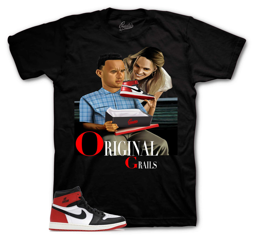 Retro 1 Black Toe Grails Shirt