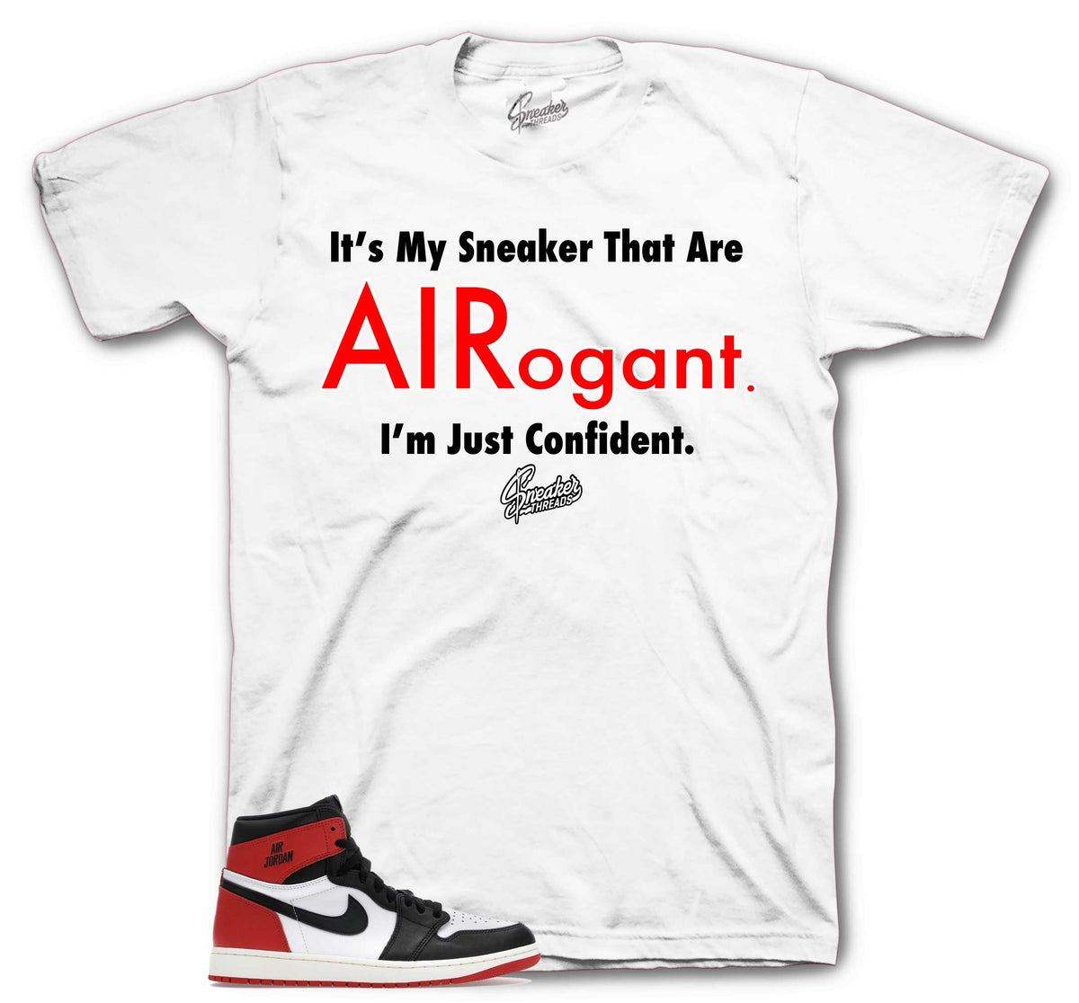 Retro 1 Black Toe Airogance Shirt