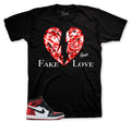 Retro 1 Ruby Fake Love Shirt