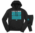 Retro 11 Gamma Blue Legend Hoodie Jogger Set