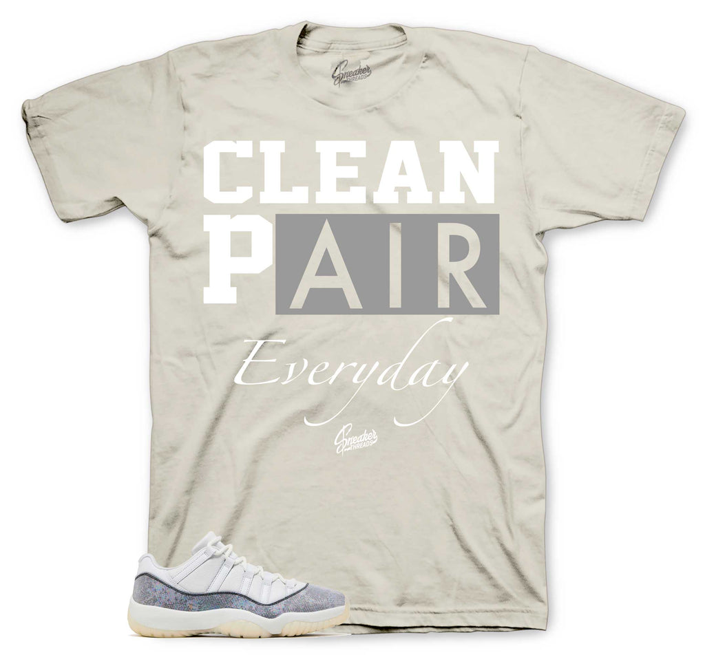 Retro 11 Low Year Of The Snake Clean Pair Shirt
