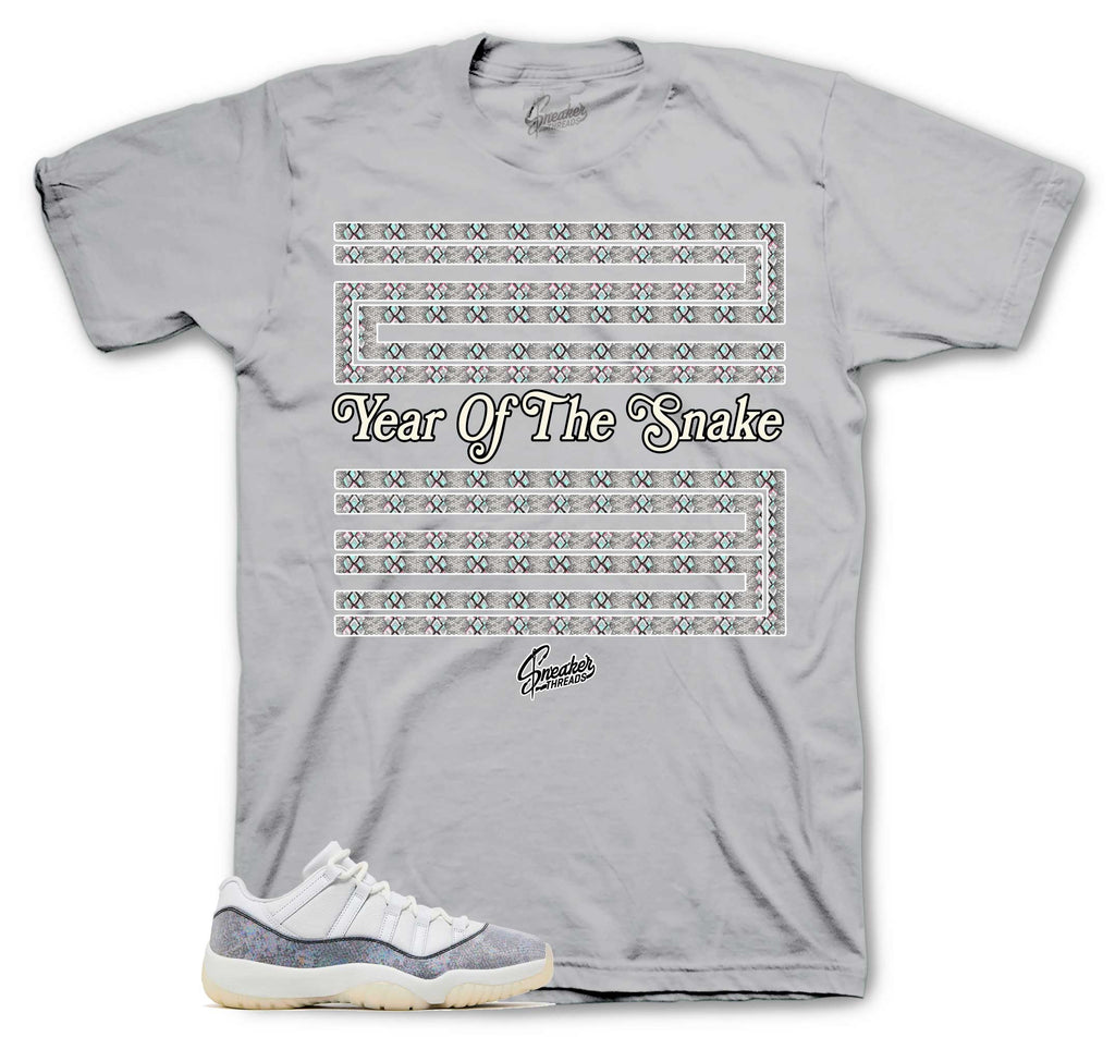 Retro 11 Low Year Of The Snake Crest Shirt