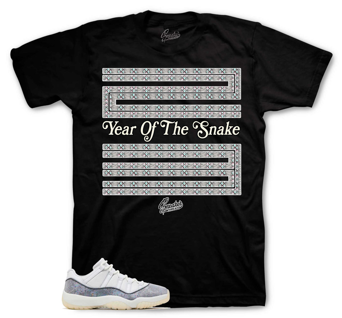 Retro 11 Low Year Of The Snake Crest Shirt