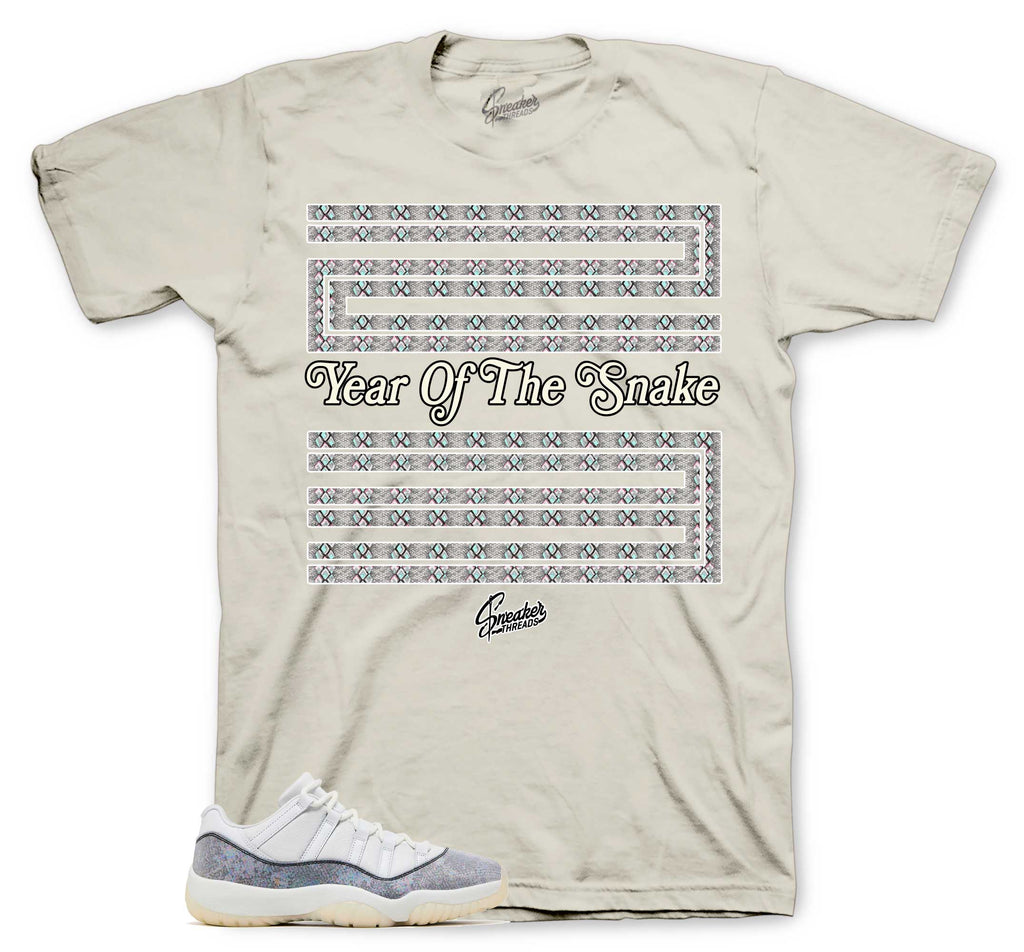 Retro 11 Low Year Of The Snake Crest Shirt