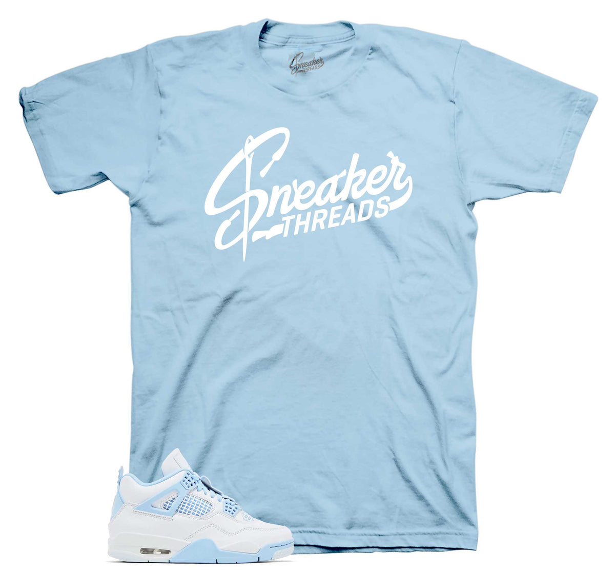 Retro 4 "Forget Me Not" Sneaker Threads Shirt
