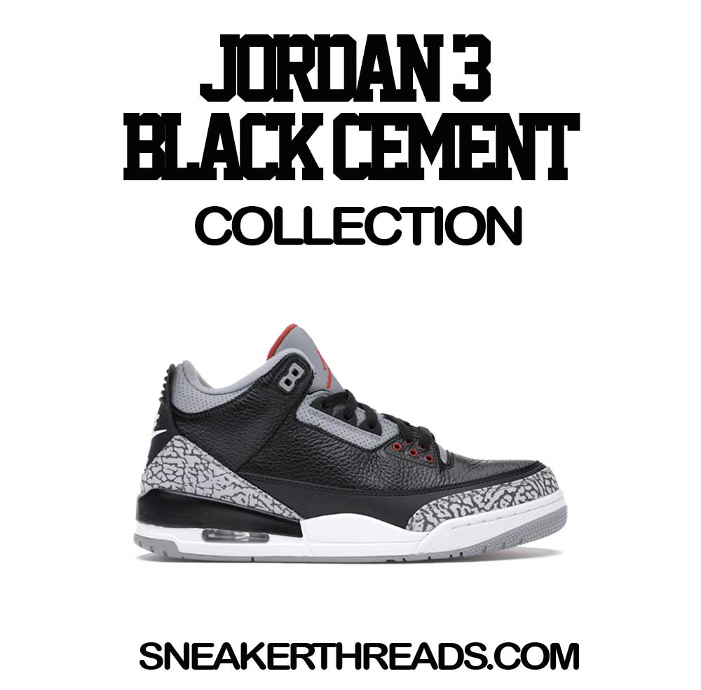 Retro 3 Black Cement Trust Your Struggle Jacket
