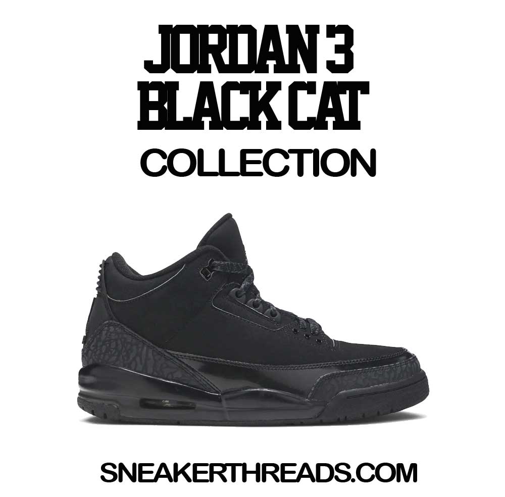 Retro 3 Black Cat Trust issues Shirt