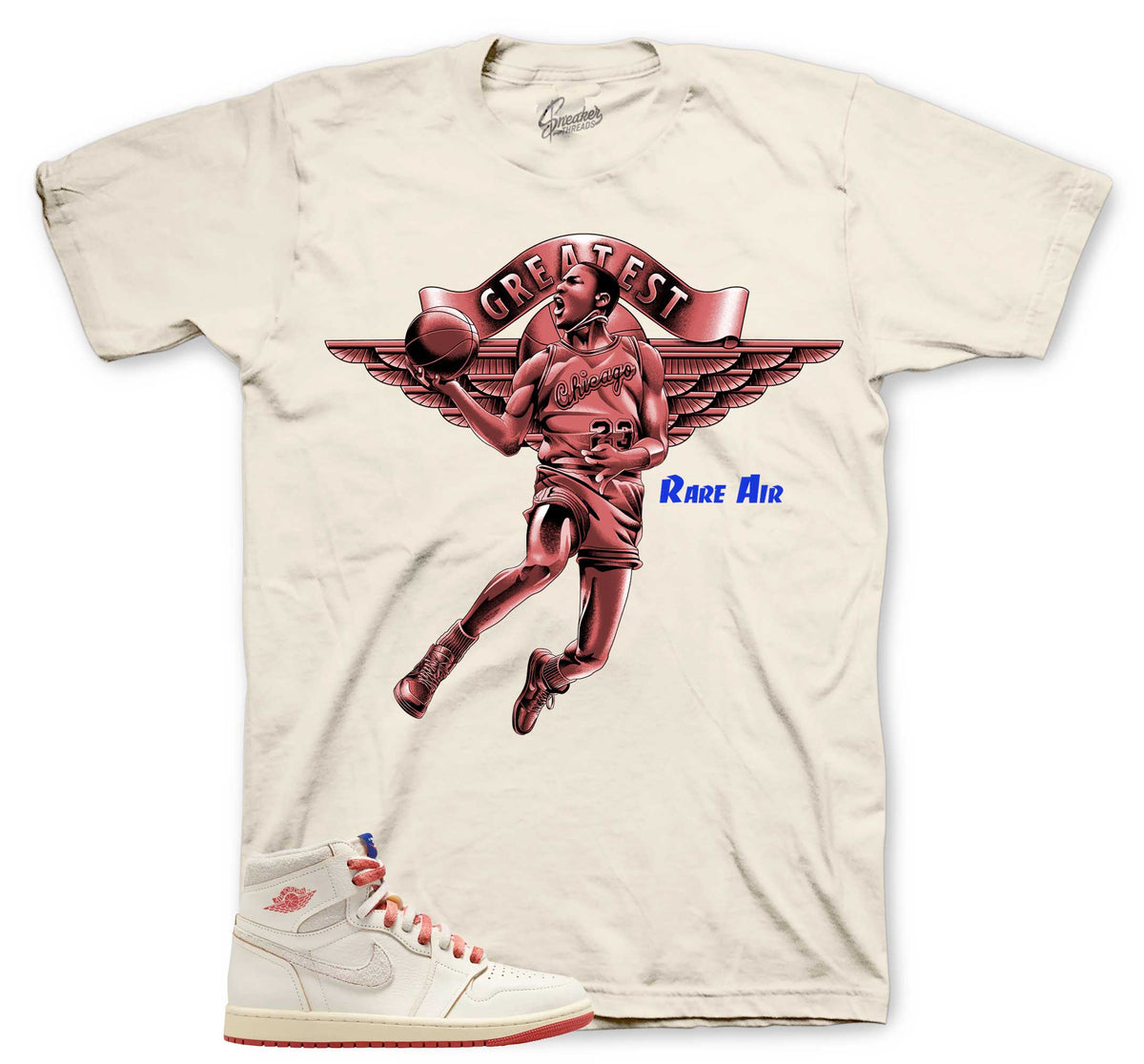 Retro 1 Cinnabar Rare Air Greatest Shirt