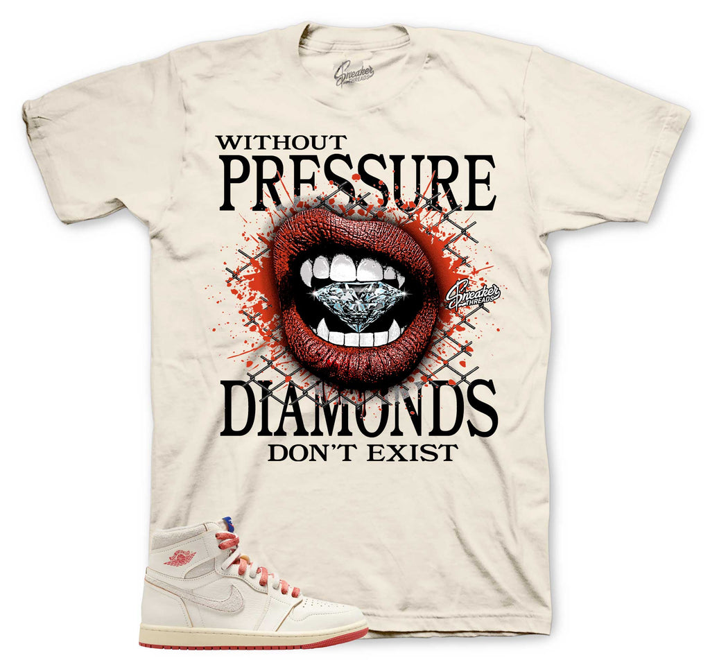 Retro 1 Cinnabar Rare Air Without Pressure Shirt