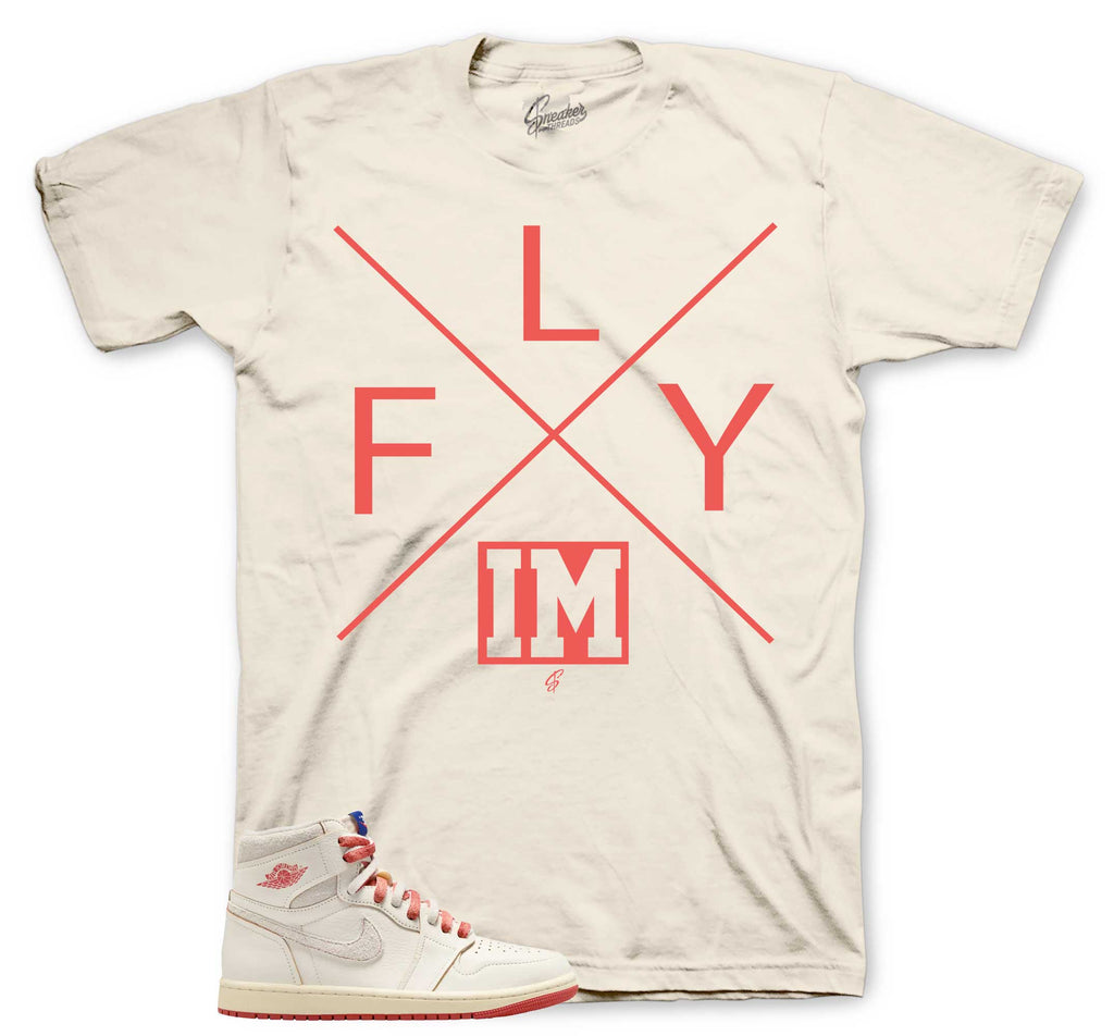 Retro 1 Cinnabar Rare Air I'm Fly Shirt