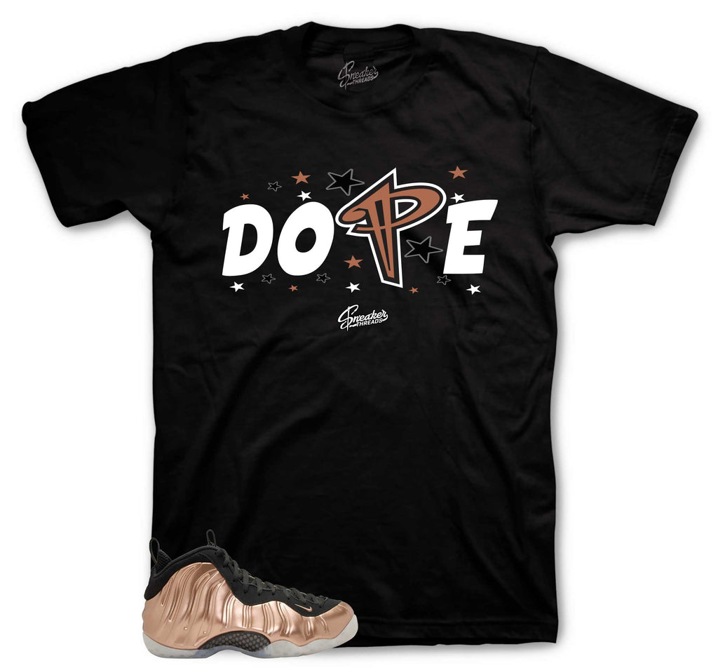 Foamposite Copper Dope Foams Shirt