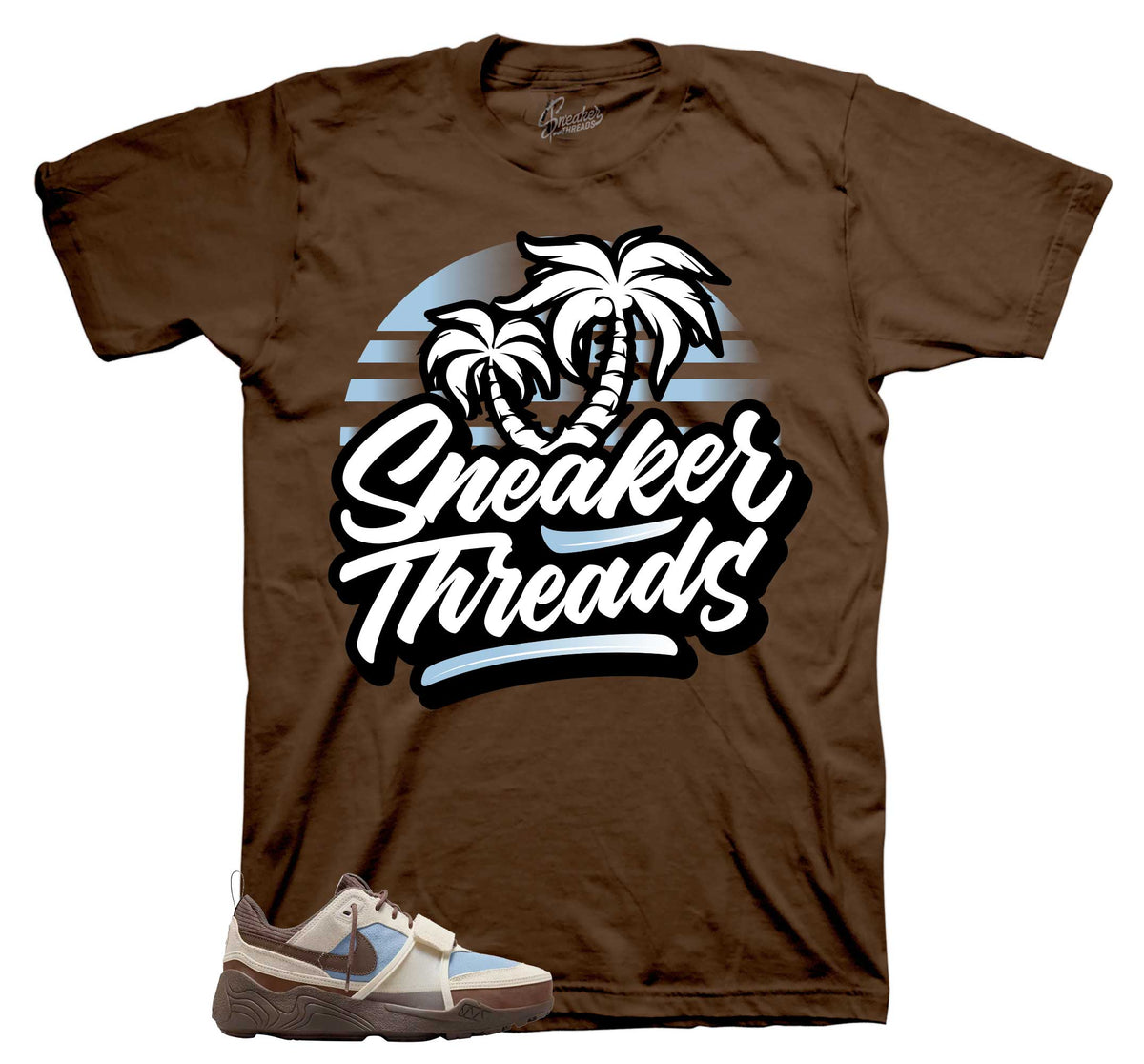 Field Jaxx Leche Blue ST Palms Shirt