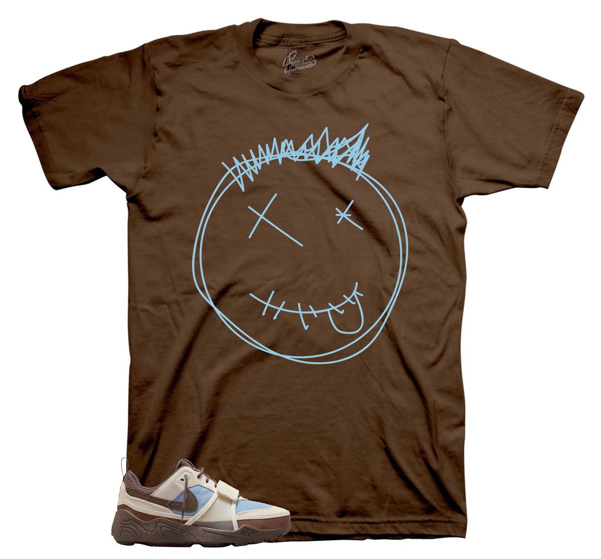 Field Jaxx Leche Blue Smiley Shirt