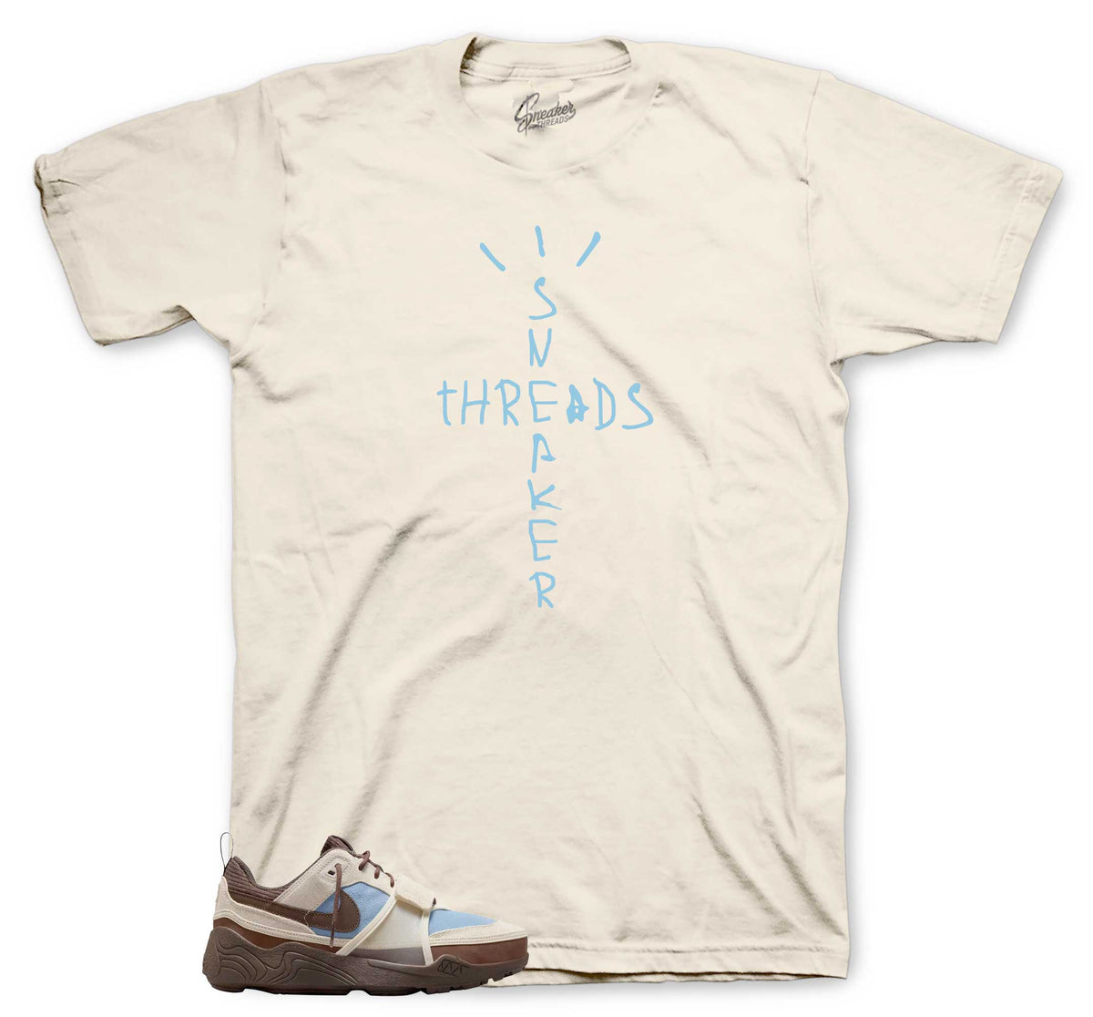Field Jaxx Leche Blue Scribble Shirt