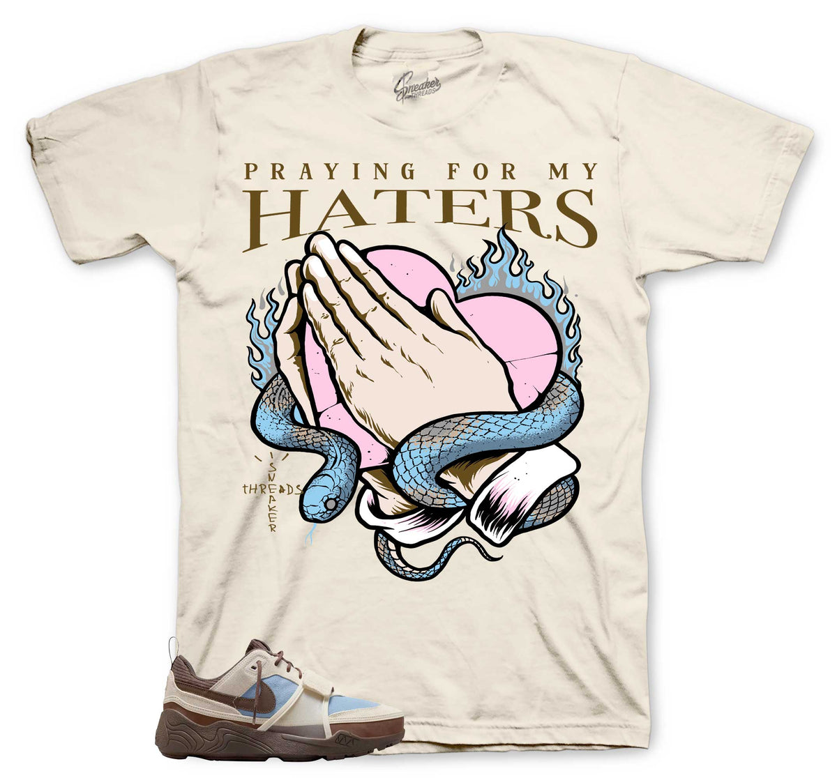 Field Jaxx Leche Blue Pray For Haters Shirt