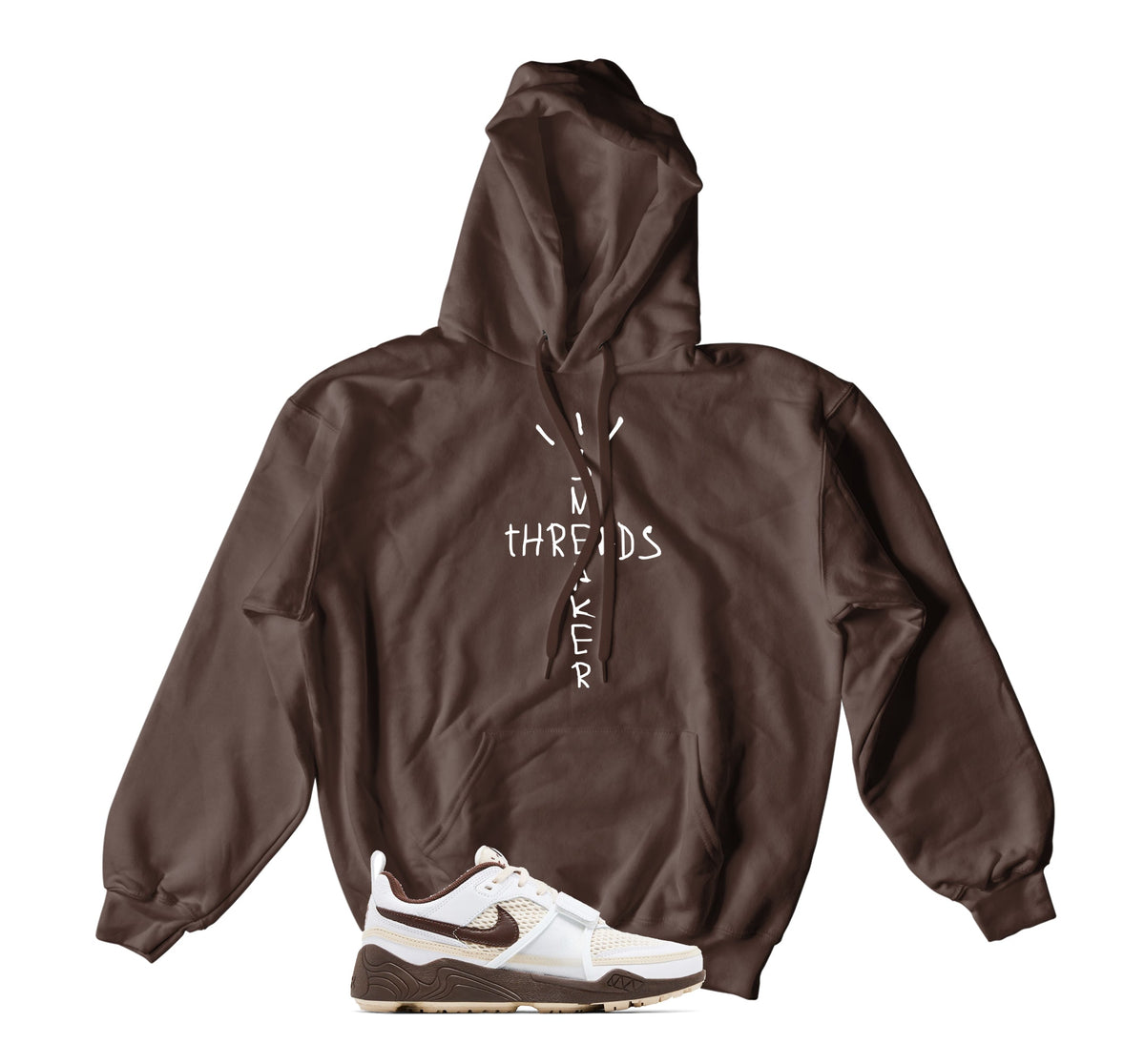Field Jaxx Light Chocolate Scribble Hoody