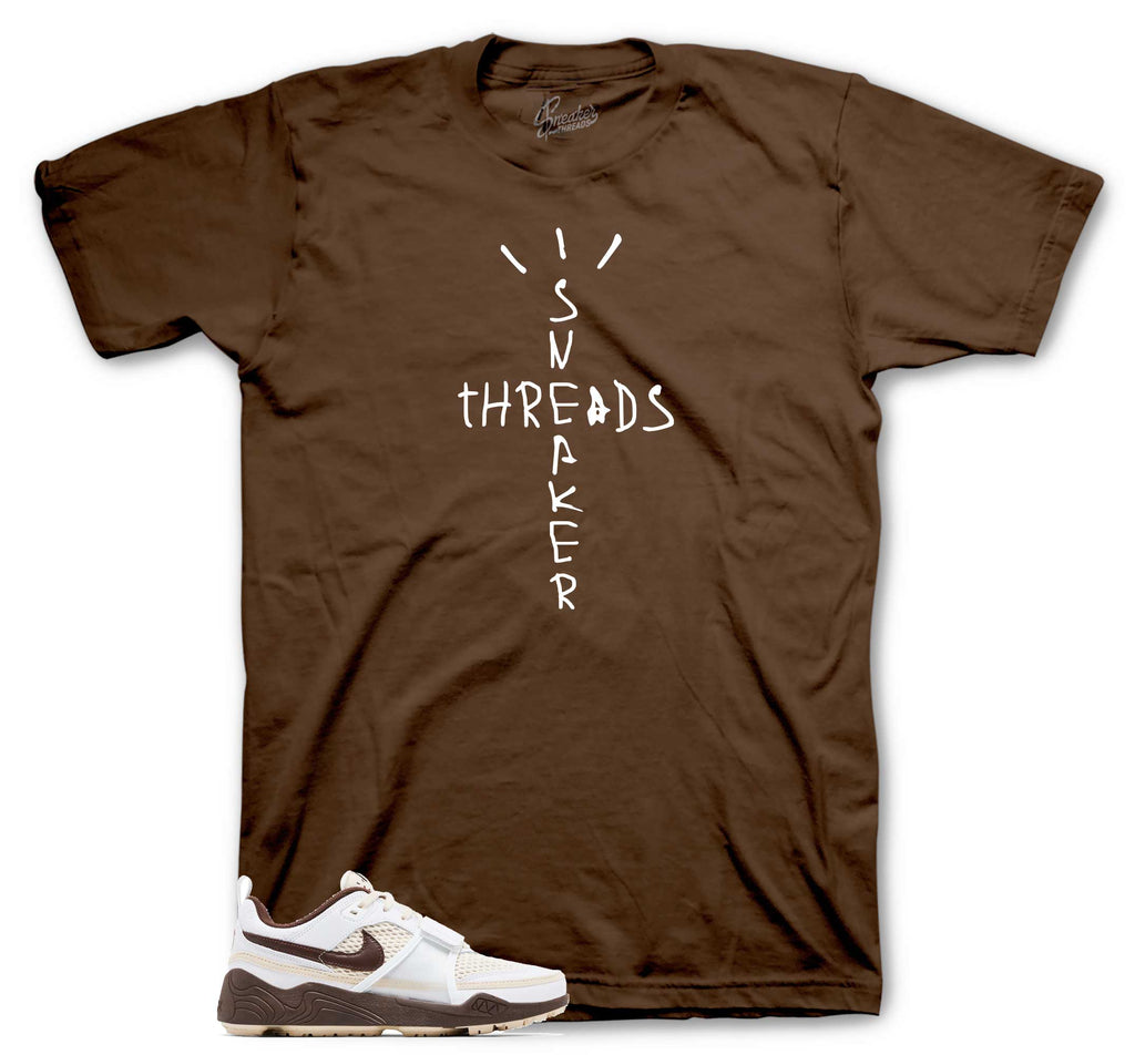 Field Jaxx Light Chocolate Scribble Shirt